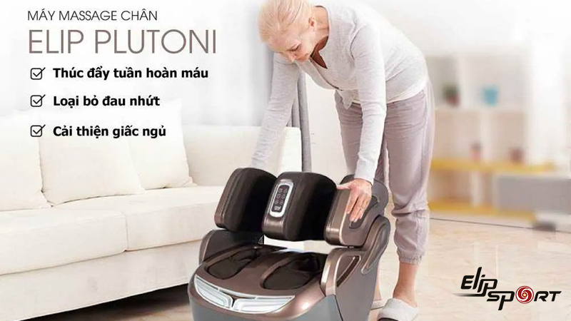M&aacute;y massage ch&acirc;n Elip Plutoni