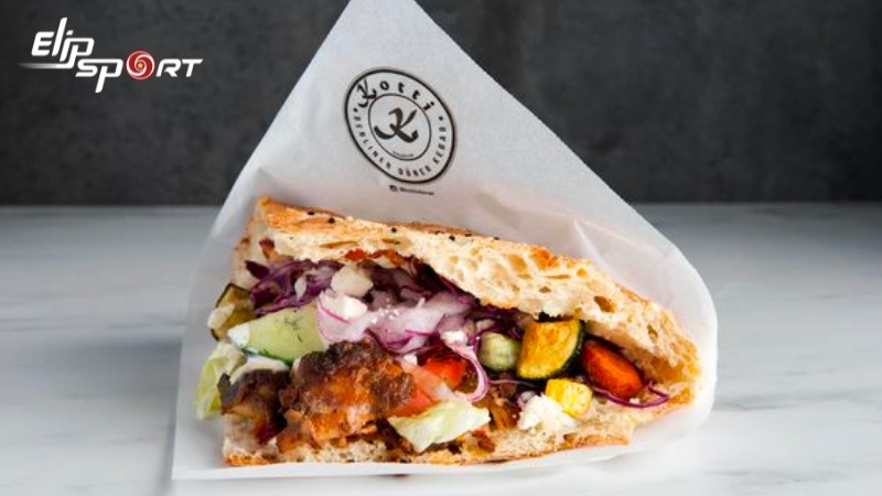 B&aacute;nh m&igrave; Kebab thường c&oacute; từ 360 calo đến 400 calo