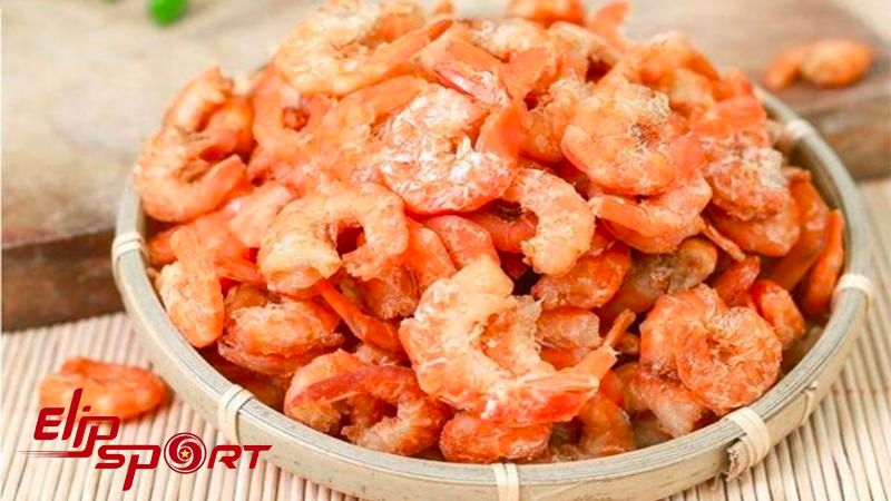  253 calo trong mỗi 100g t&ocirc;m kh&ocirc;