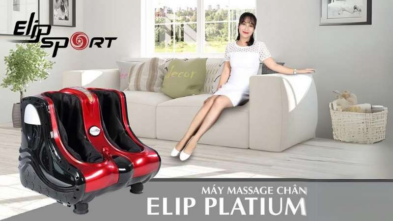 M&aacute;y massage ch&acirc;n Elip Platinum