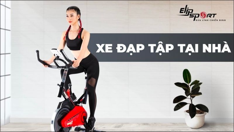 Xe đạp tập tại nh&agrave; ELIP thuận tiện luyện tập v&agrave; tiết kiệm chi ph&iacute; bảo tr&igrave;