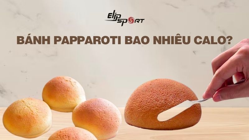 1 c&aacute;i b&aacute;nh Papparoti bao nhi&ecirc;u calo
