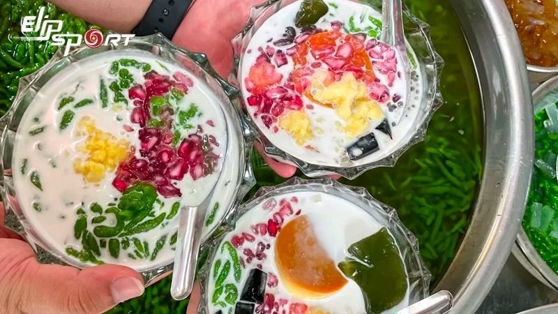 Một ly ch&egrave; b&aacute;nh lọt nước cốt dừa c&oacute; thể chứa khoảng 355 calo