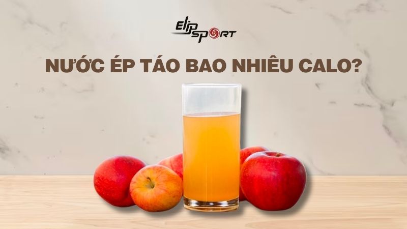 Nước &eacute;p chứa bao nhi&ecirc;u calo
