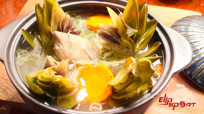 M&oacute;ng gi&ograve; hầm Atiso c&oacute; thể giải nhiệt m&ugrave;a h&egrave;