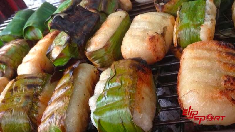 Một tr&aacute;i chuối nướng cung cấp khoảng 56 calo