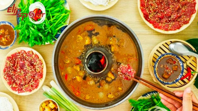 B&ograve; nh&uacute;ng mắm ruốc thơm ngon