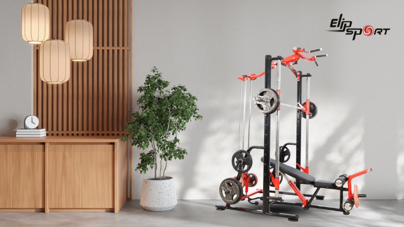 M&aacute;y tập tạ đa năng Elip Iron 10
