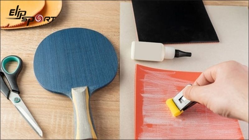 Chỉ n&ecirc;n qu&eacute;t một lượng keo vừa đủ