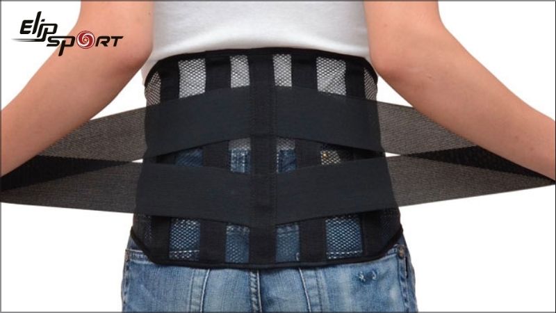 Đai nịt bụng gi&uacute;p cố định v&agrave; giữ thẳng cột sống