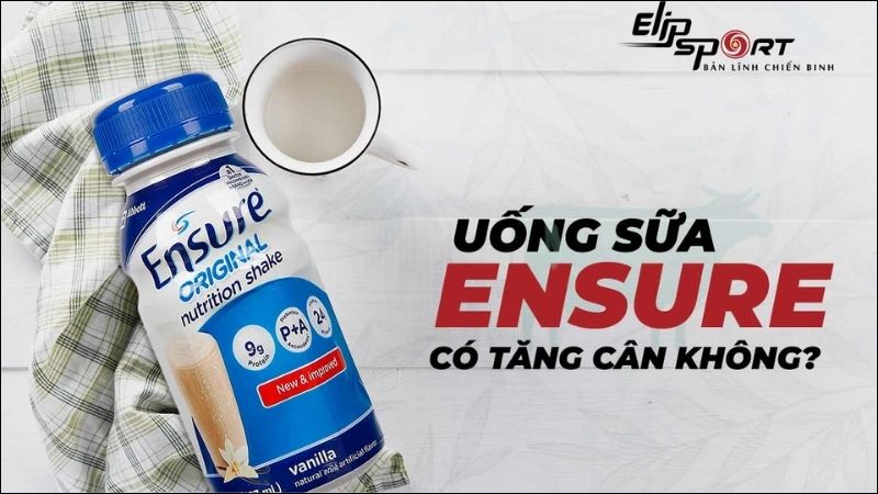 Sữa Ensure trở th&agrave;nh một lựa chọn to&agrave;n diện cho những người muốn tăng c&acirc;n m&agrave; kh&ocirc;ng sợ thiếu hụt dưỡng chất