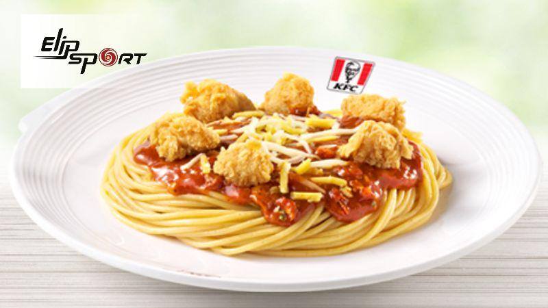 M&igrave; &Yacute; KFC c&oacute; lượng calo cao đi c&ugrave;ng với c&aacute;c chất dinh dưỡng kh&aacute;c