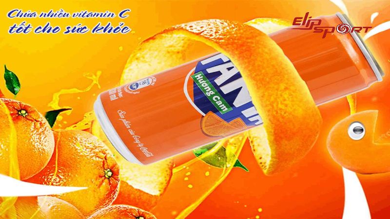 Fanta cam được biết đến l&agrave; một loại nước ngọt c&oacute; ga thơm ngon