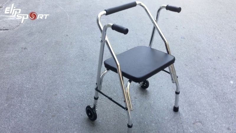 Khung tập đi c&oacute; ghế ngồi l&agrave; một thiết bị phục hồi chức năng di chuyển đặc biệt thiết yếu v&agrave; hiệu quả