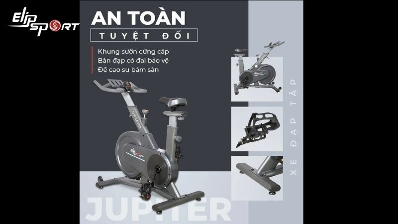 M&aacute;y đạp xe phục hồi chức năng mang lại nhiều lợi &iacute;ch cho hệ h&ocirc; hấp, tim mạch