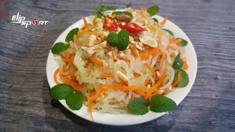 Nộm su h&agrave;o rất tốt cho sức khỏe v&agrave; c&oacute; c&aacute;c nguy&ecirc;n liệu dễ t&igrave;m