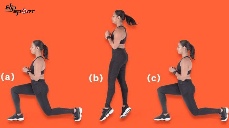 Bài t&acirc;̣p Lunges Jump