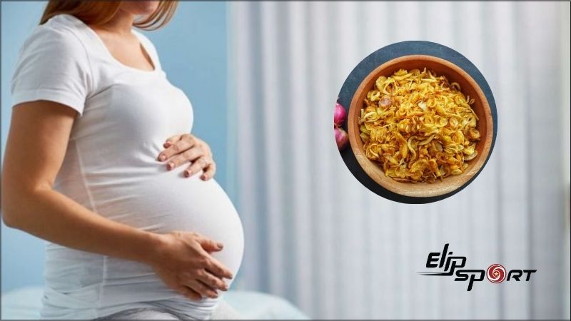 B&agrave; bầu vẫn c&oacute; thể ăn h&agrave;nh phi với lượng vừa phải