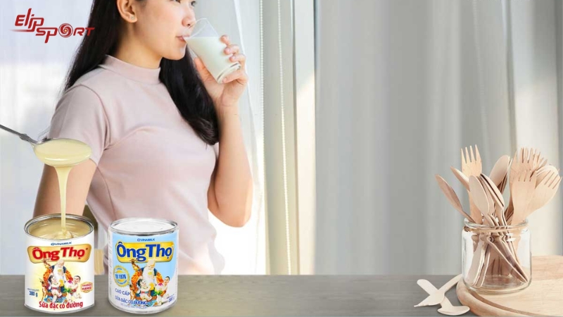 Sử dụng sữa &Ocirc;ng Thọ ở mức vừa phải