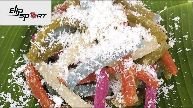Trong 100g b&aacute;nh tằm khoai m&igrave; sẽ c&oacute; khoảng 10g chất b&eacute;o