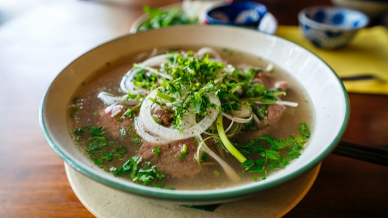 Phở b&ograve; l&agrave; m&oacute;n được ưa th&iacute;ch