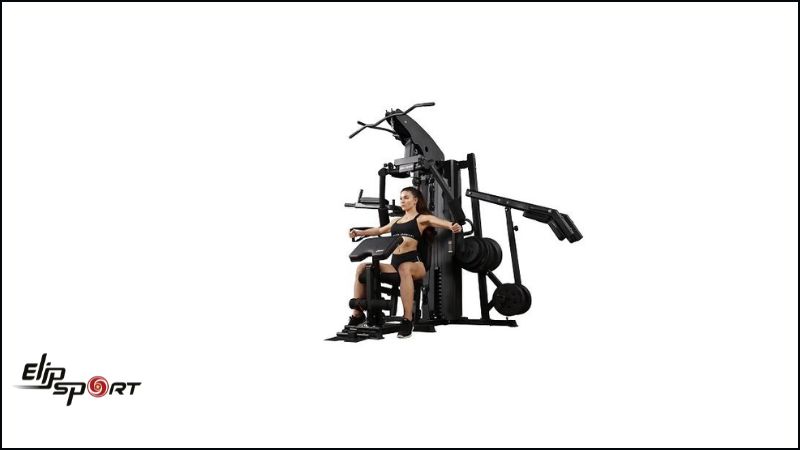 K&iacute;ch thước gi&agrave;n tạ đa năng l&agrave; tổng chiều ngang, chiều rộng v&agrave; chiều cao của gi&agrave;n tạ