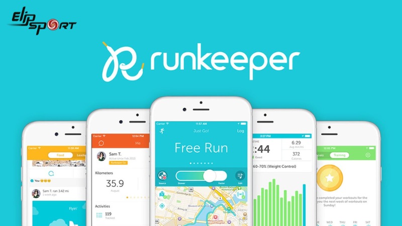 Ứng dụng chạy bộ giảm c&acirc;n Runkeeper