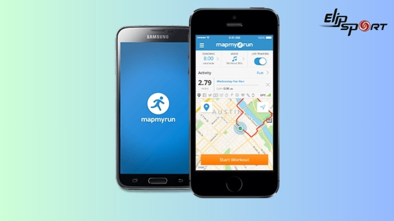 App chạy bộ giảm c&acirc;n Map My Run