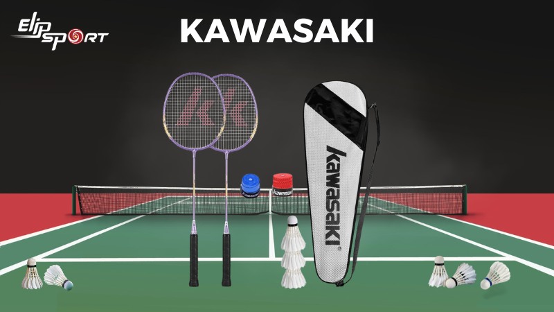 H&atilde;ng vợt cầu l&ocirc;ng Kawasaki