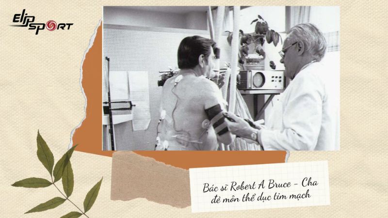 M&aacute;y chạy bộ cơ đầu ti&ecirc;n được đồng s&aacute;ng chế bởi b&aacute;c sĩ tim mạch Robert A Bruce
