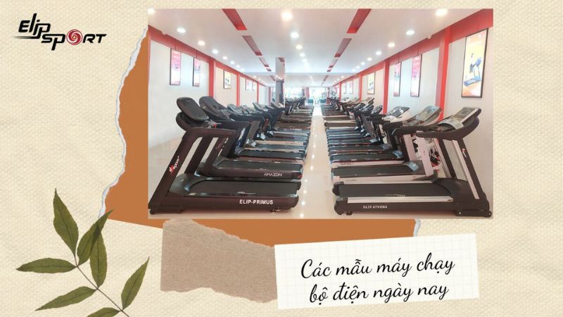 M&aacute;y chạy bộ hiện đại ng&agrave;y nay