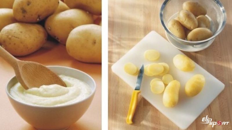 Trị mụn bằng khoai t&acirc;y