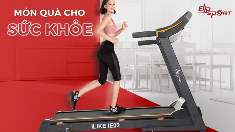 Nhờ phím “INCLINE” tiện lợi, người chạy trên máy chạy bộ có thể dễ dàng điều chỉnh độ dốc