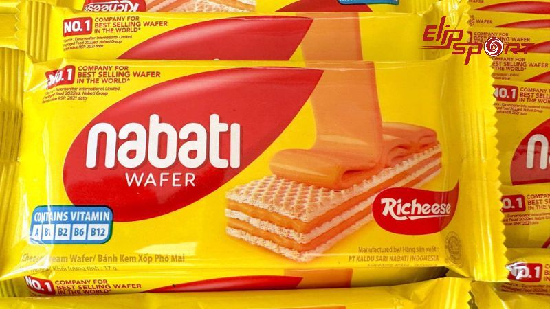 B&aacute;nh Nabati l&agrave; một sản phẩm nổi tiếng của c&ocirc;ng ty b&aacute;nh kẹo Nabati Việt Nam