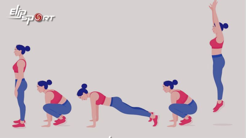 B&agrave;i tập Burpees