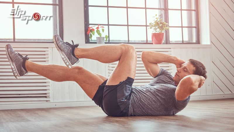 Chỉ tập b&agrave;i tập bụng&nbsp;
