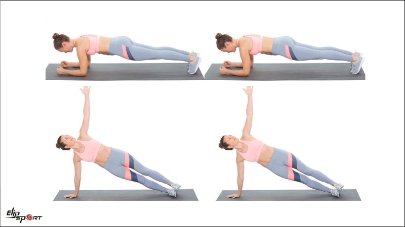 Plank Shoulder Circles &ndash; Plank cao v&agrave; xoay vai