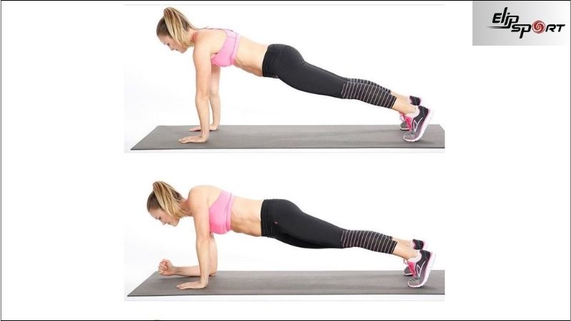 Bài t&acirc;̣p Up - Down Plank