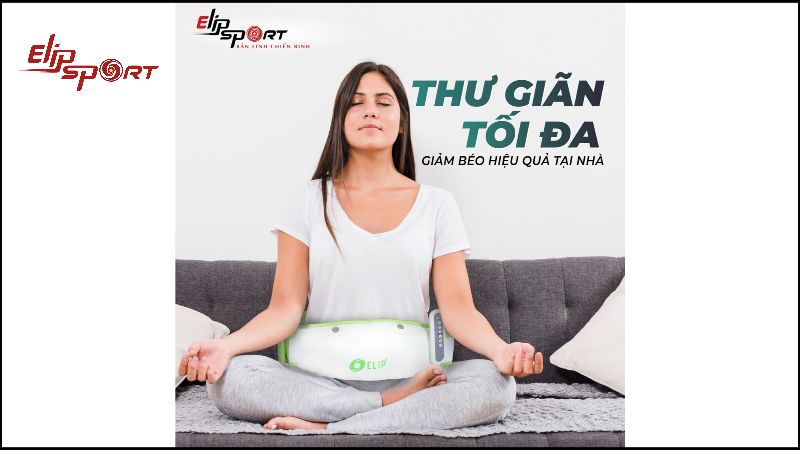 M&aacute;y massage bụng gi&uacute;p bạn thư gi&atilde;n v&agrave; giảm mỡ bụng hiệu quả