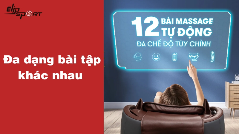 Jun8892 cá cược trực tuyến trị liệu có nhiều chế độ giúp lưu thông mạch máu tốt hơn