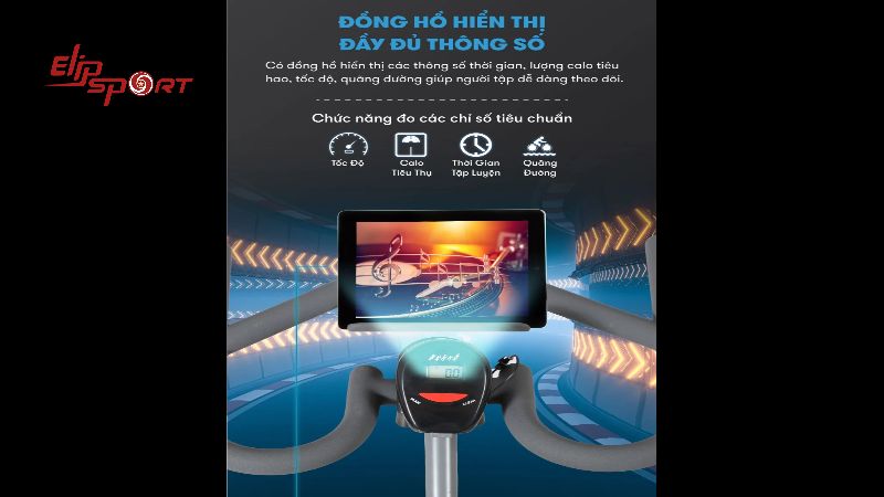 Xe đạp tập thể dục gi&aacute; rẻ ELIP JUPITER