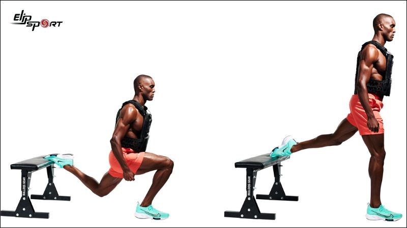 Bài t&acirc;̣p Bulgarian Split Squat