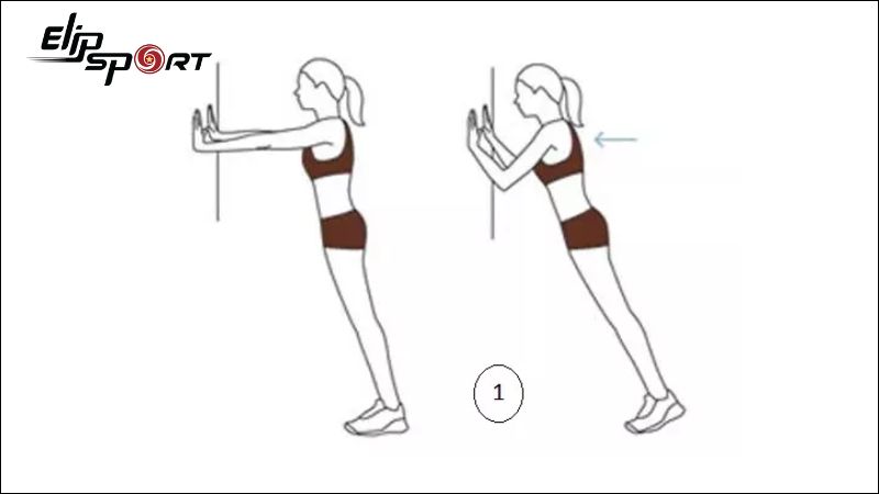B&agrave;i tập nhỏ vai v&agrave; bắp tay bằng c&aacute;ch chống đẩy v&agrave;o tường v&ocirc; c&ugrave;ng hiệu quả