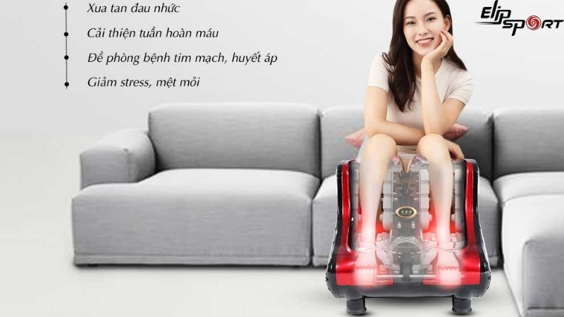 M&aacute;y massage ch&acirc;n ELIP PLATIUM