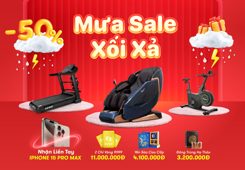 MƯA SALE XỐI XẢ - MUA SẮM THẢ GA C&Ugrave;NG JUN88 - ảnh 1