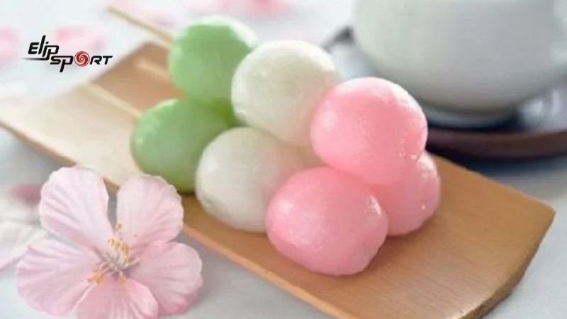 Dango l&agrave; một loại b&aacute;nh truyền thống của người Nhật
