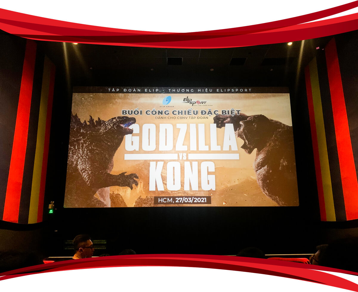 Jun8863 tải ứng dụng tổ chức buổi xem phim bom tấn Gozilla vs Kong