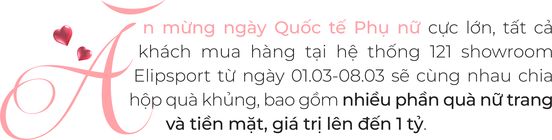 Chốt deal 8-3 Khu quà tiền tỷ