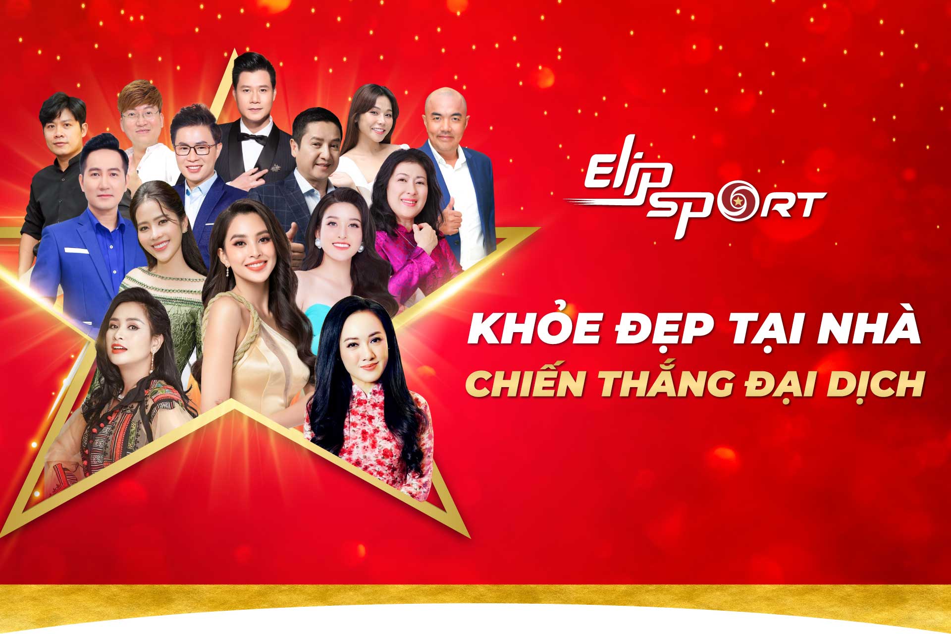 Cộng đồng sao việt phat động phong trào khỏe đẹp tại nhà