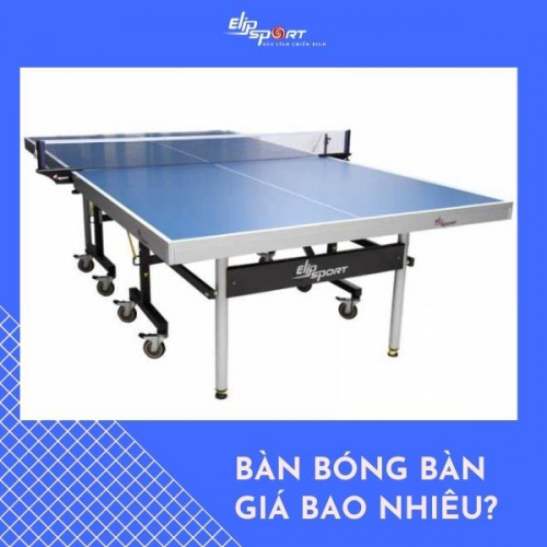 Bàn bóng bàn giá khoảng bao nhiêu tiền?